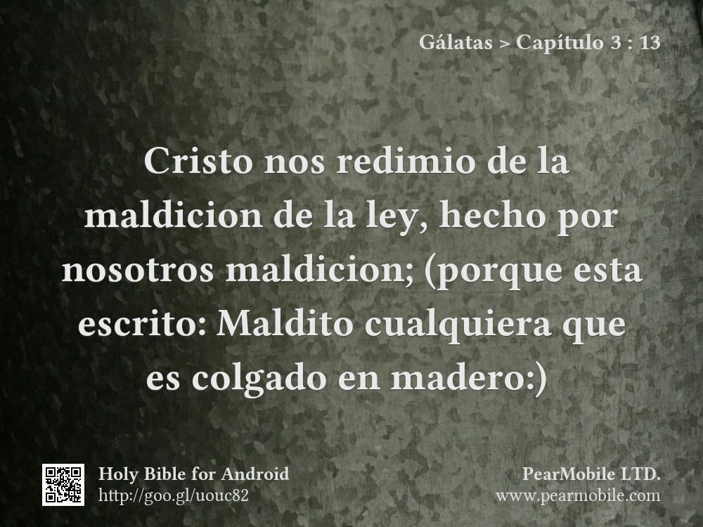 Gálatas, Capítulo 3:13